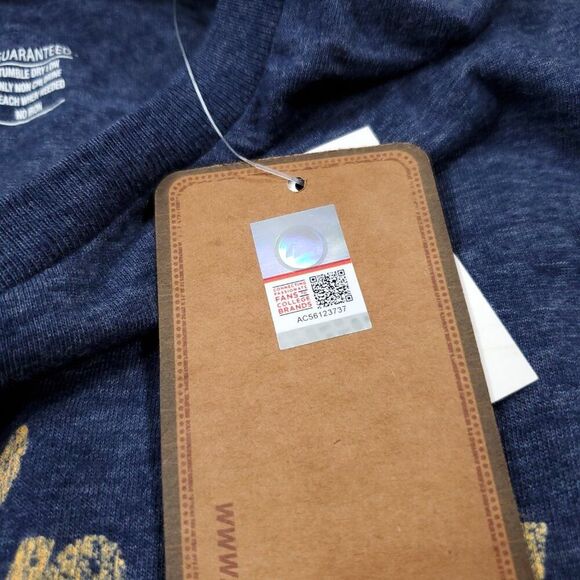 WVU Mountaineers Basketball Retro Brand College Long Sleeve Shirt Navy Large - Picture 6 of 9